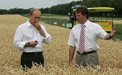 پوتین گفت روسیه درزمینه صادرات غلات ازامریکا وکانادا پیشی گرفته است.